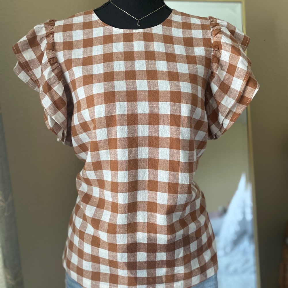 Checkered Blouse
